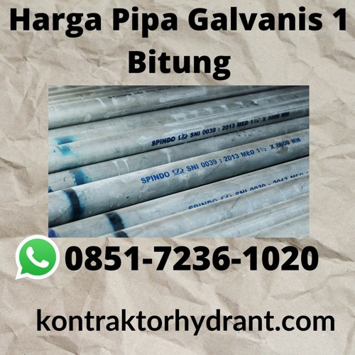 Harga Pipa Galvanis 1 Bitung TERJAMIN, (0851-7236-1020)