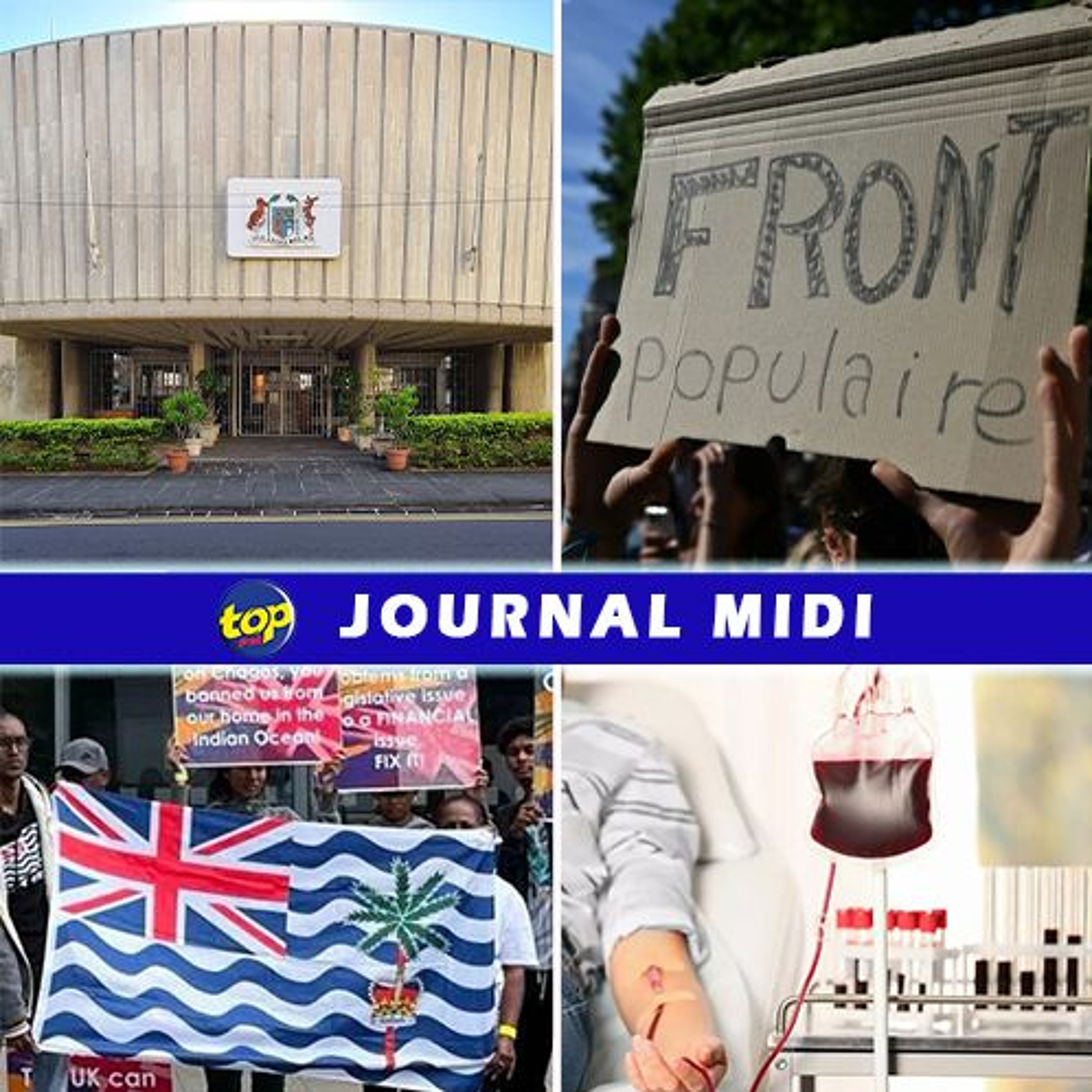 📻Le journal de midi de ce vendredi 14 juin 2024