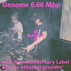 Genome 6.66 Mbp w/ 8 Year Anniversary Label Mix for ethereal grooves on Baihui Radio
