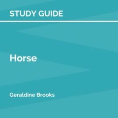 [Get] KINDLE 📖 Study Guide: Horse by Geraldine Brooks (SuperSummary) by  SuperSummar