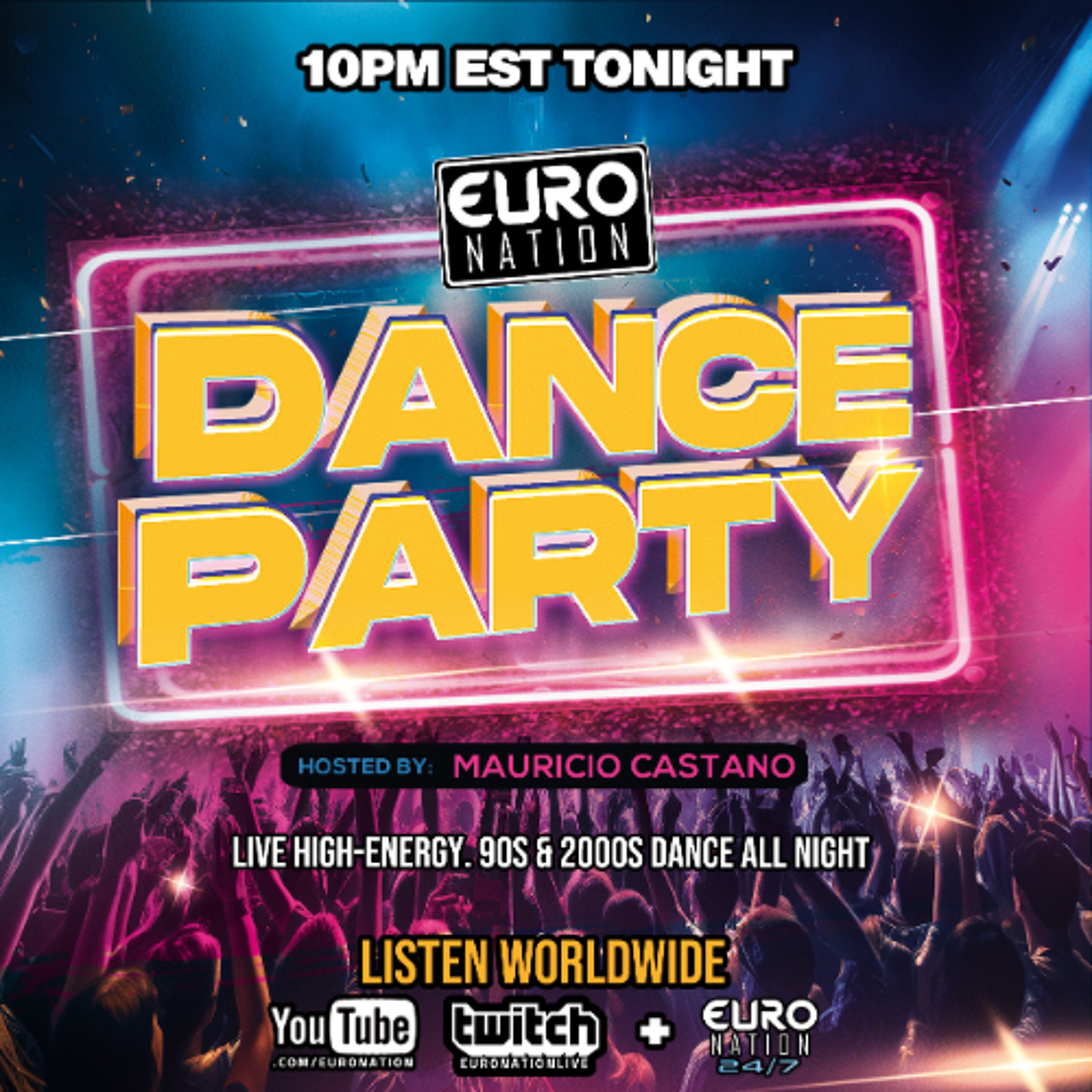 EURO NATION 90s & 2000s High-Energy Dance Anthems (Dec 13, 2025) episode artwork