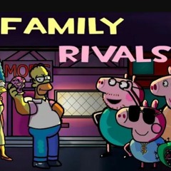 Family rivals (la familia simpson vs la familia de peppa pig) unlikely rivalsFNF COVER(no es mio xd)