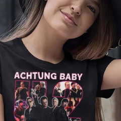 U2 Uv Achtung Baby Thank You For The Memories T Shirt