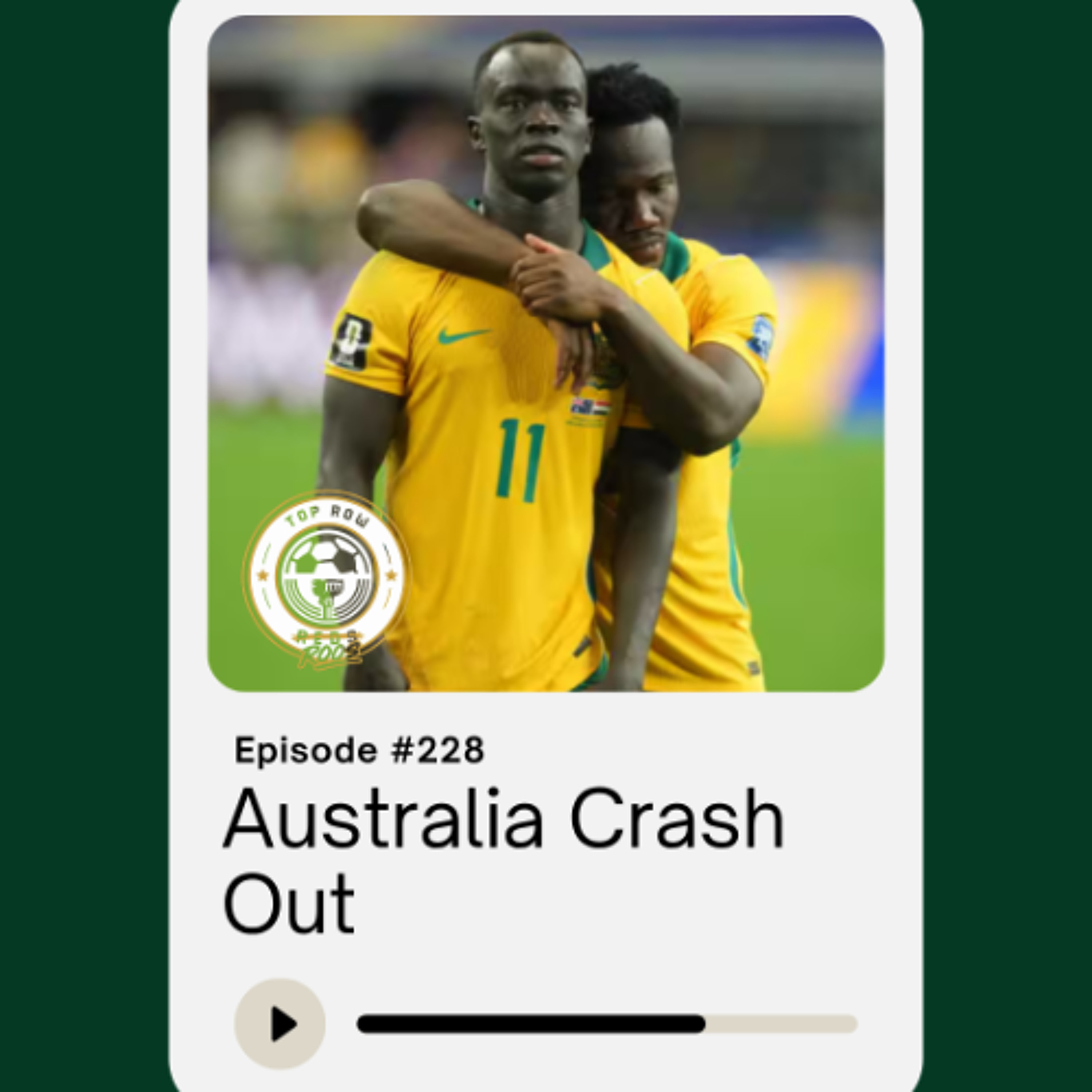 Ep. 228 - Australia Crash Out