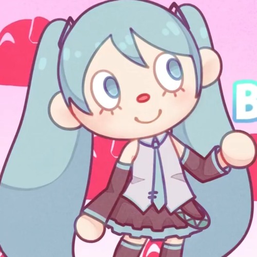 Bubblegum K.K. except it's Hatsune Miku