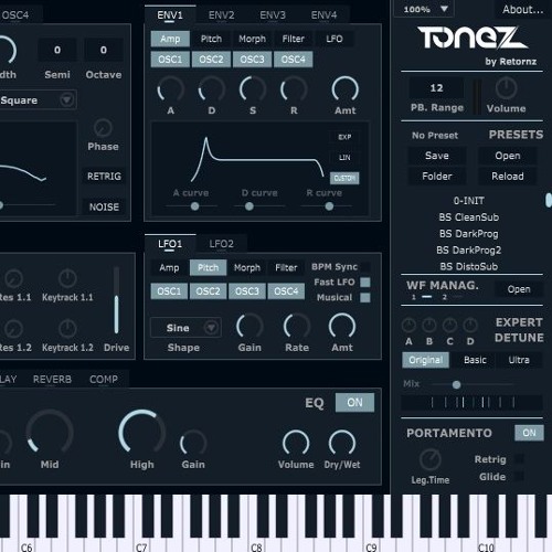 One Synth Challenge #184: ToneZ 2 by Retornz