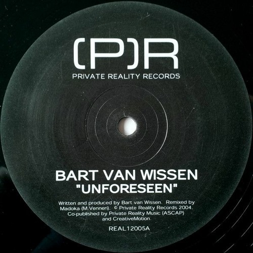 Bart Van Wissen - Unforeseen (Original Mix)