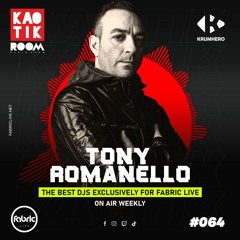 TONY ROMANELLO (From Krumhero) - KAOTIK ROOM EP. 064