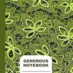 Read B.O.O.K (Award Finalists) GENEROUS NOTEBOOK