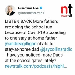 Newstalk Interview on Lunchtime Live with Andrea Gilligan