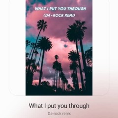 Put you through by Connor maynard-Da-rock remix