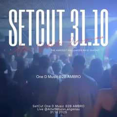 SetCut One D Music B2B AMBRO Live @AlteSchuleLangenau 31.10.2025