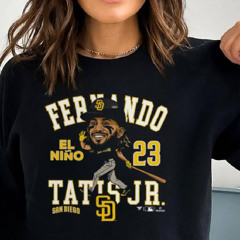 Fernando Tatis Jr San Diego Padres Fanatics Branded Hometown Caricature T Shirt