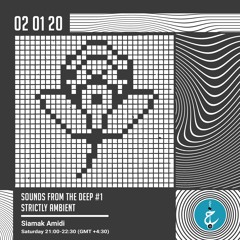 Sounds From The Deep with Siamak Amidi - Episode 1 Strictly Ambient