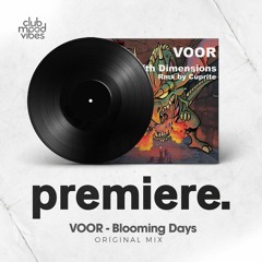 PREMIERE: VOOR - Blooming Days (Original Mix) [Alpha Black Records]