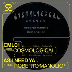PREMIERE: A3. Roberto Manolio - I Need Ya (CML01)