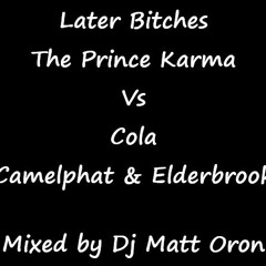 Later Bitches The Prince Karma Vs Cola Camelphat & Elderbrook mixed by Dj Matt Oron.aif