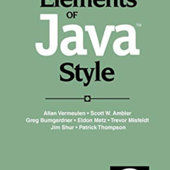 [Free] KINDLE 📙 The Elements of Java™ Style (SIGS Reference Library, Series Number 1