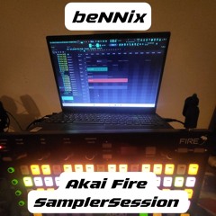 ☆beNNix - Akai Fire SamplerSession / Techno 145Bpm