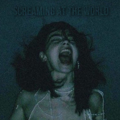 screaming at the world