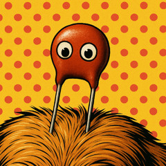 Is that a flea No its a capcitor
