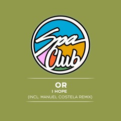 [SPC028] OR - I Hope(Dub mix)