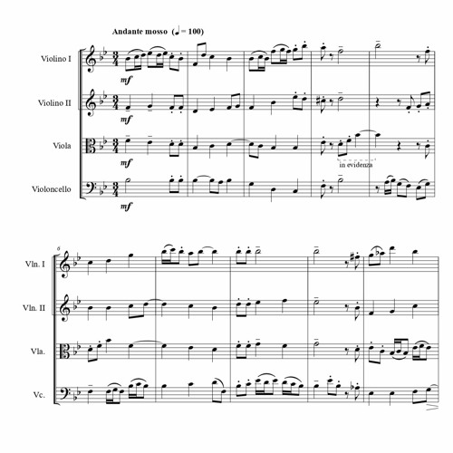 Fantasia string quartet n.2