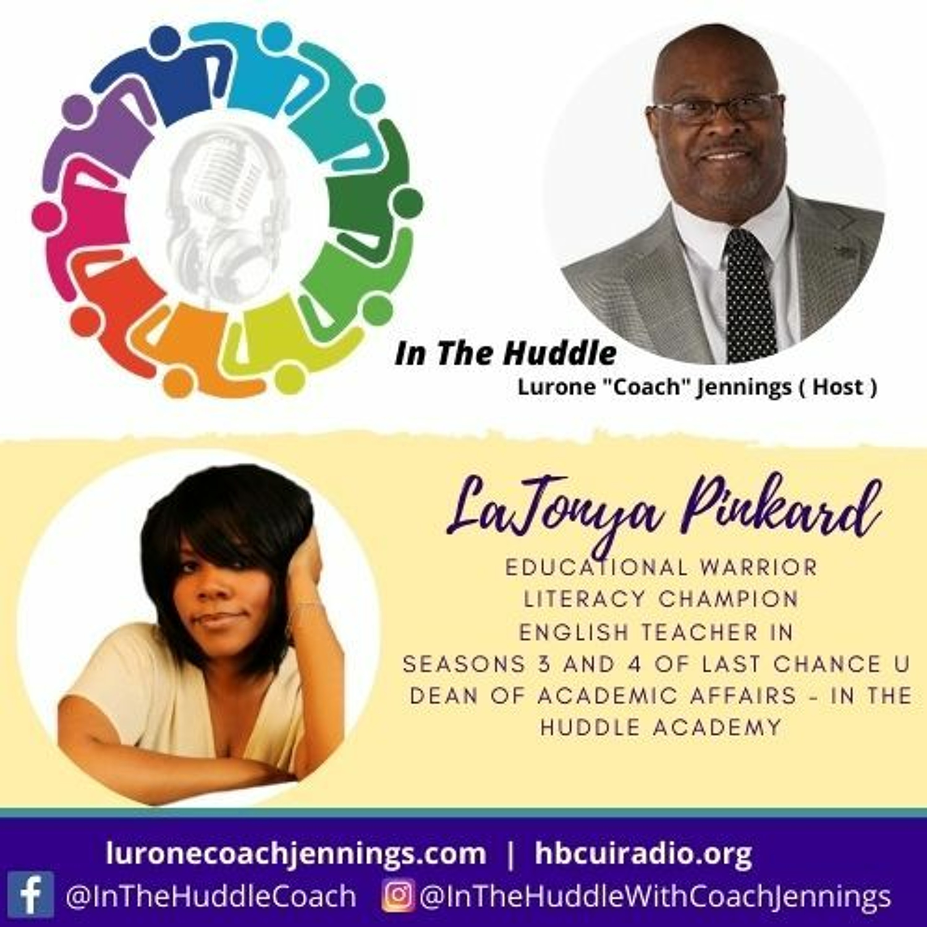 IN THE HUDDLE with LaTonya Pinkard episode artwork