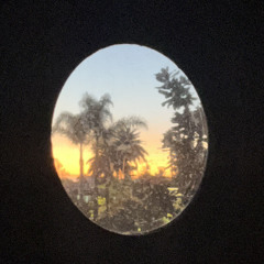 Porthole Sunset