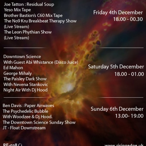 Ed Mahon guest mix for Rising Edge Radio