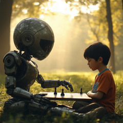 BOY AND THE ROBOT