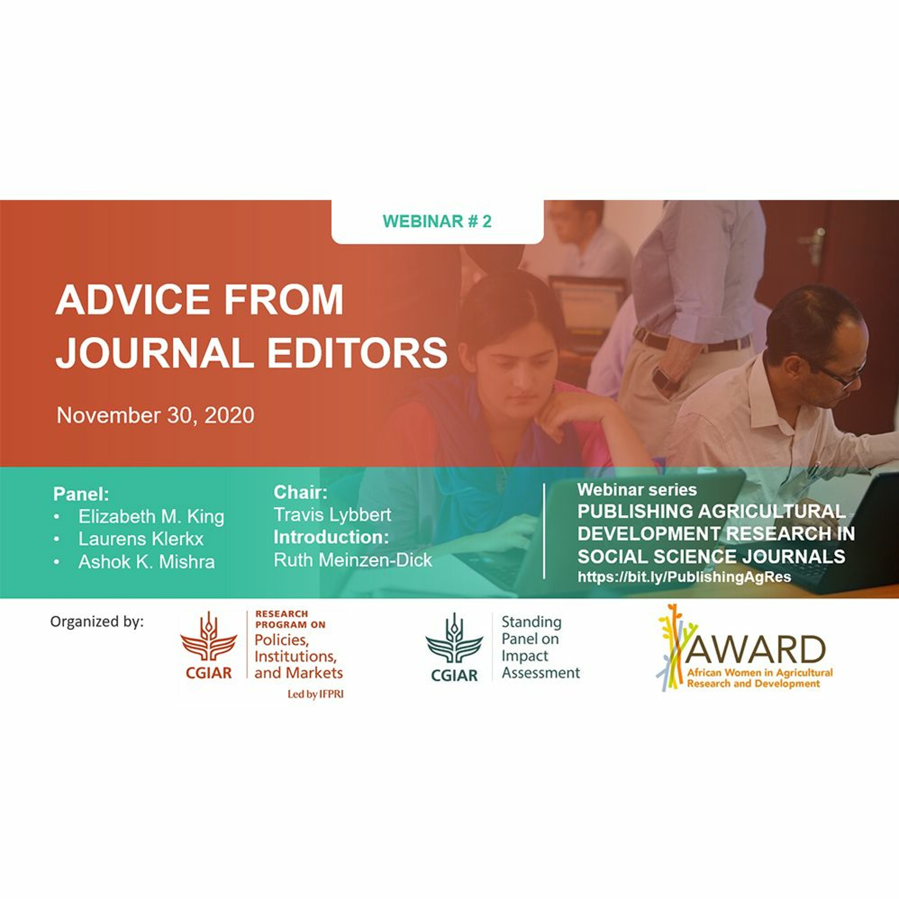 Publishing Agricultural Development Research in Social Science Journals: Advice from Journal Editors episode artwork