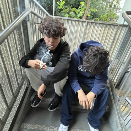 chilling in the crib