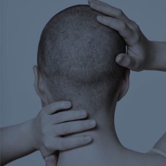 shaved head