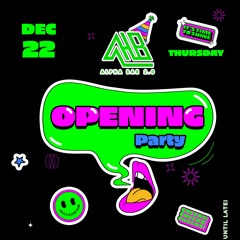 Dava Di Toma @ Alpha Bar Opening Season 2023 (Warm Up) 22.12.22