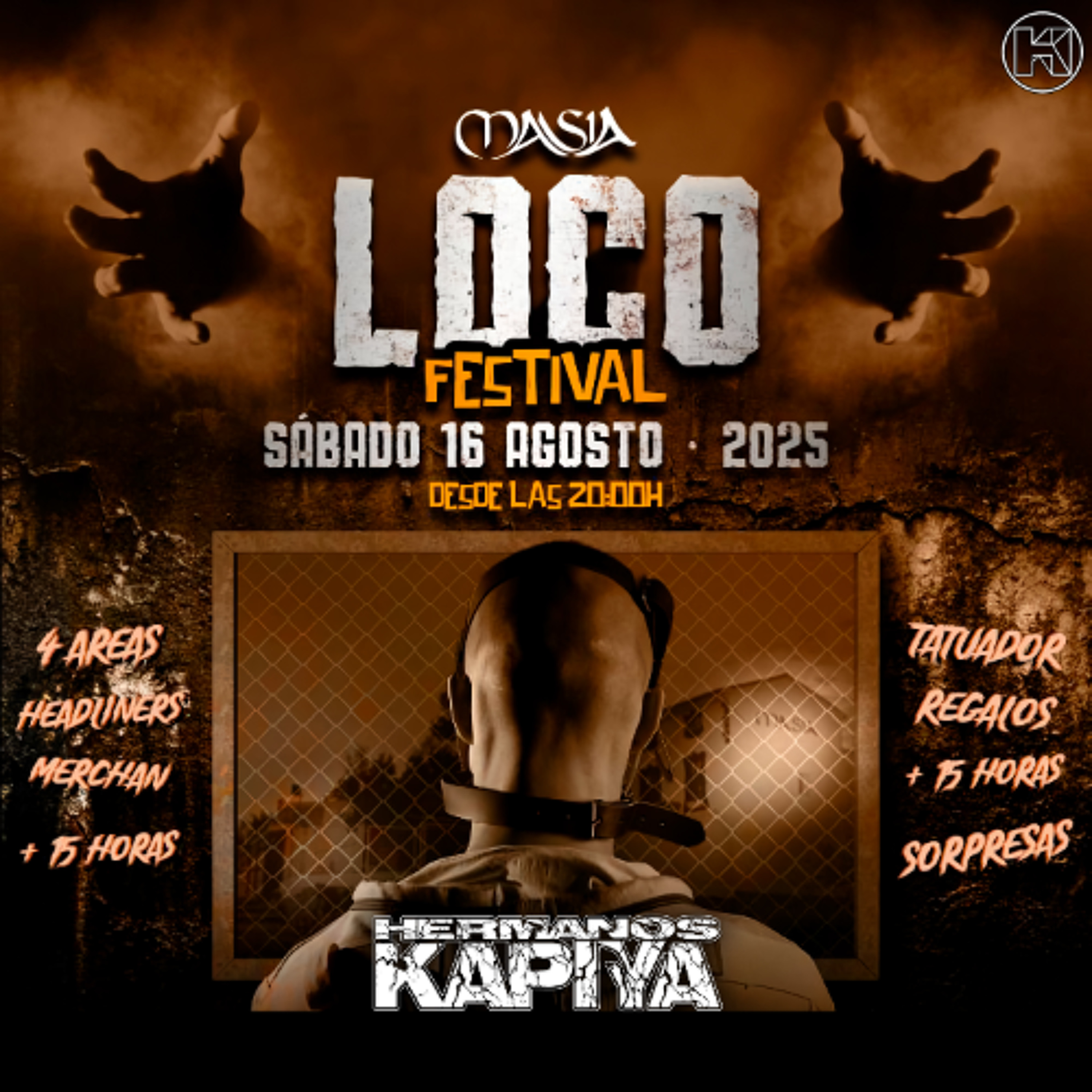 Portada de Hermanos Kapiya Sesiones