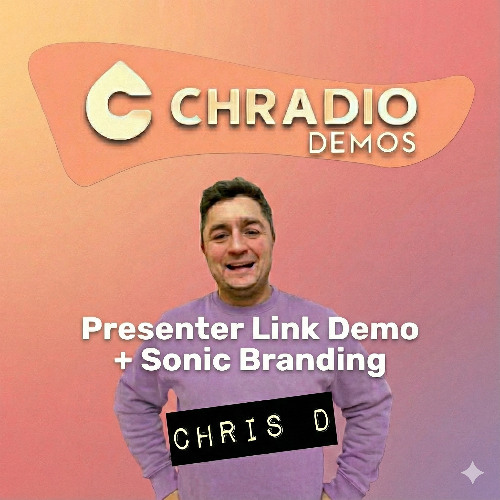 Chradio Presenter Link - Sonic Branding & Presenter Demo