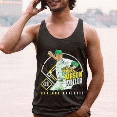 Mason Miller Oakland Athletics Baseball Graphic Shirt