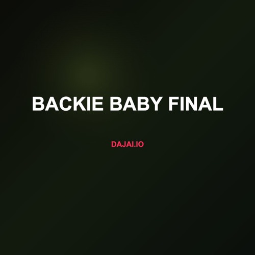 Backie Baby Final