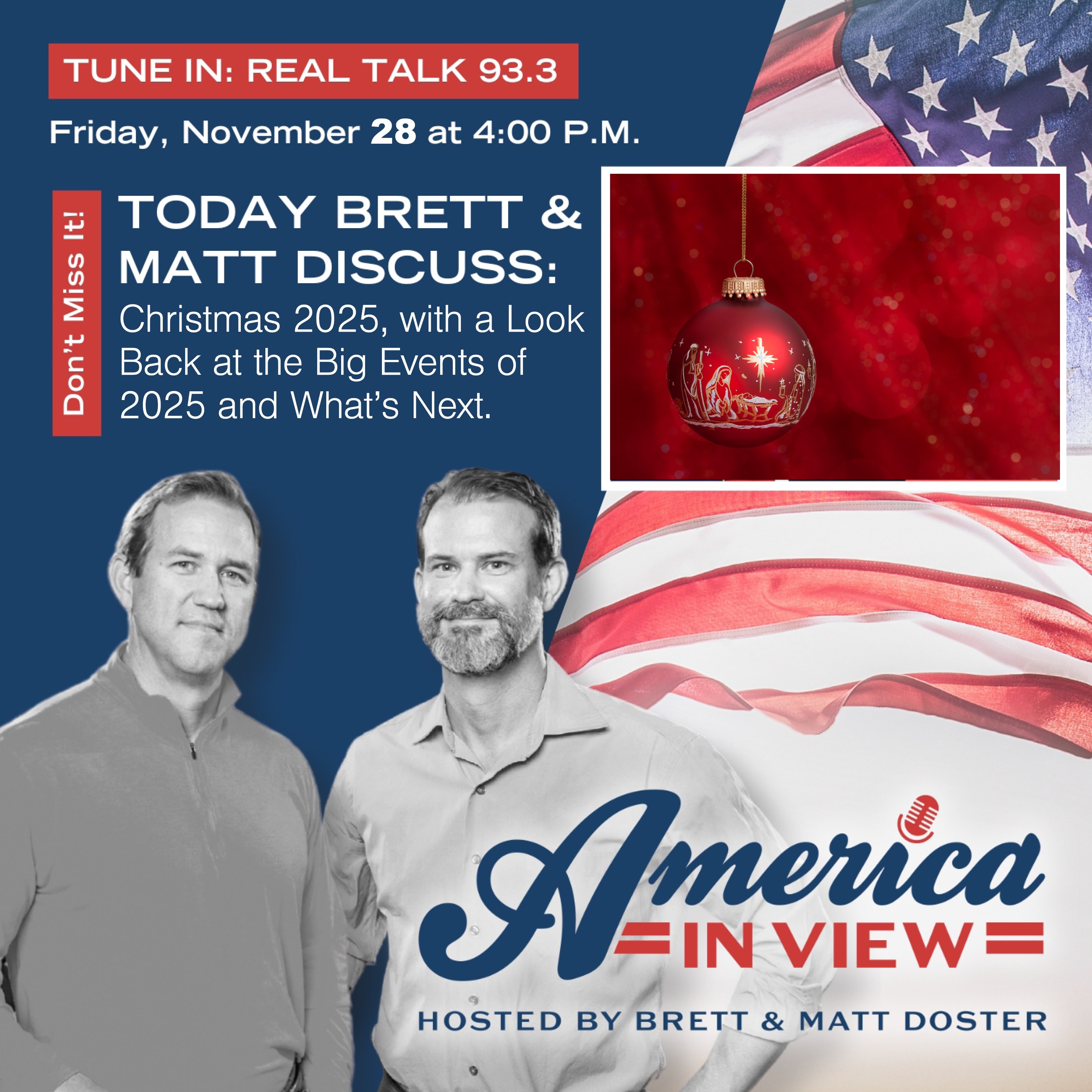America in View Christmas Edition 2025 episode artwork