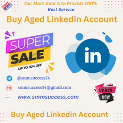 New & Old Buy Aged LinkedIn Accounts 0-500+ Connection in This Year 2025