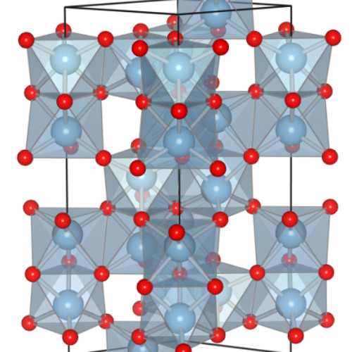 Кристаллический радиус. Структура кристаллической решетки Рубина. Корунд кристаллическая решетка атомная. Corundum Crystal structure. Корунд структура решетки.