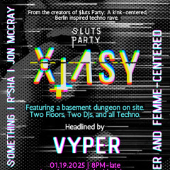 DJ Jon McCray - Xtasy - Jackhammer - 01.19.2025 - Pt1