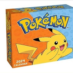 PDF Book Pokémon 2024 Day-to-Day Calendar BY Pokémon (Author)