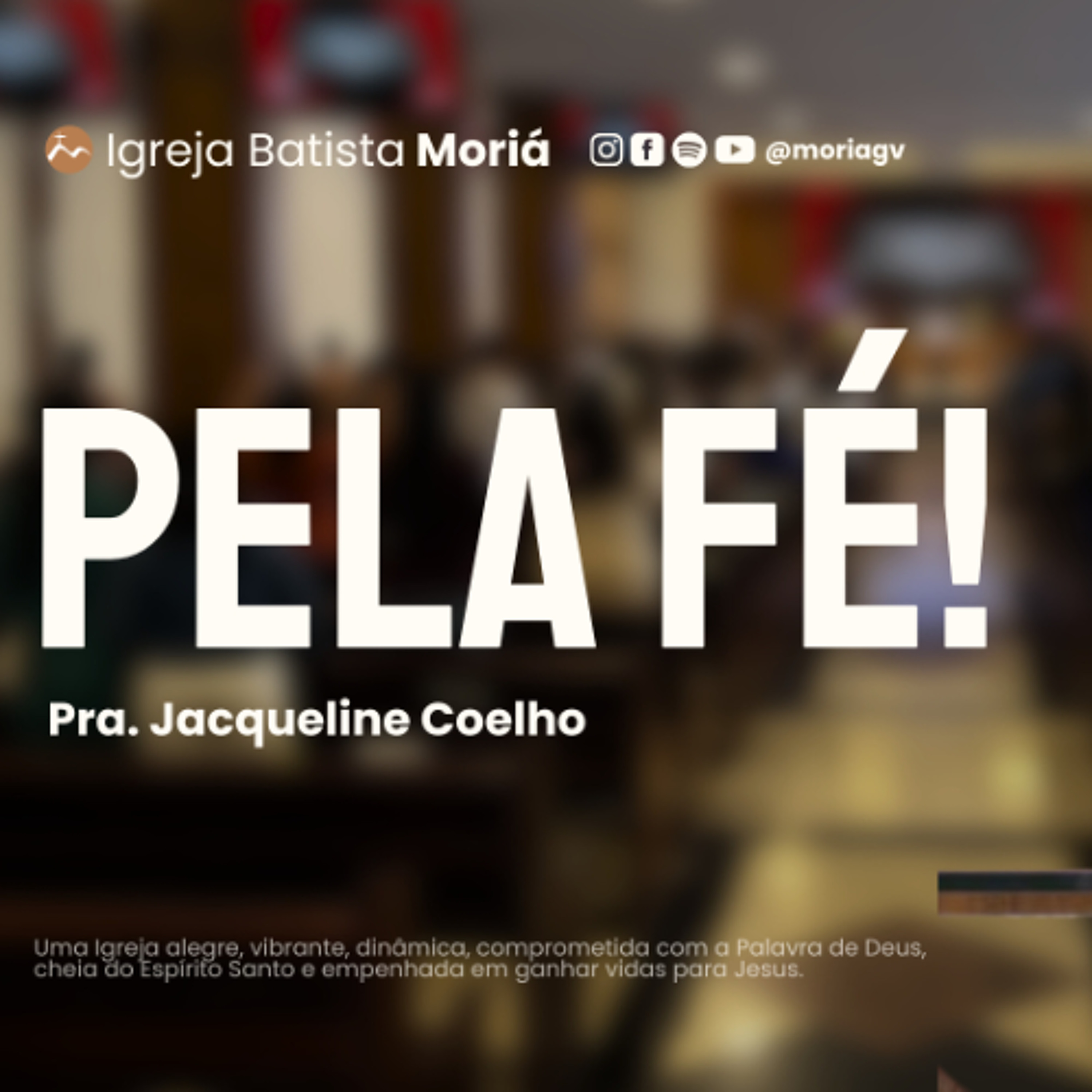 Pela fé - Pra. Jackqueline Coelho - Culto da Vitória [25.03.2026]