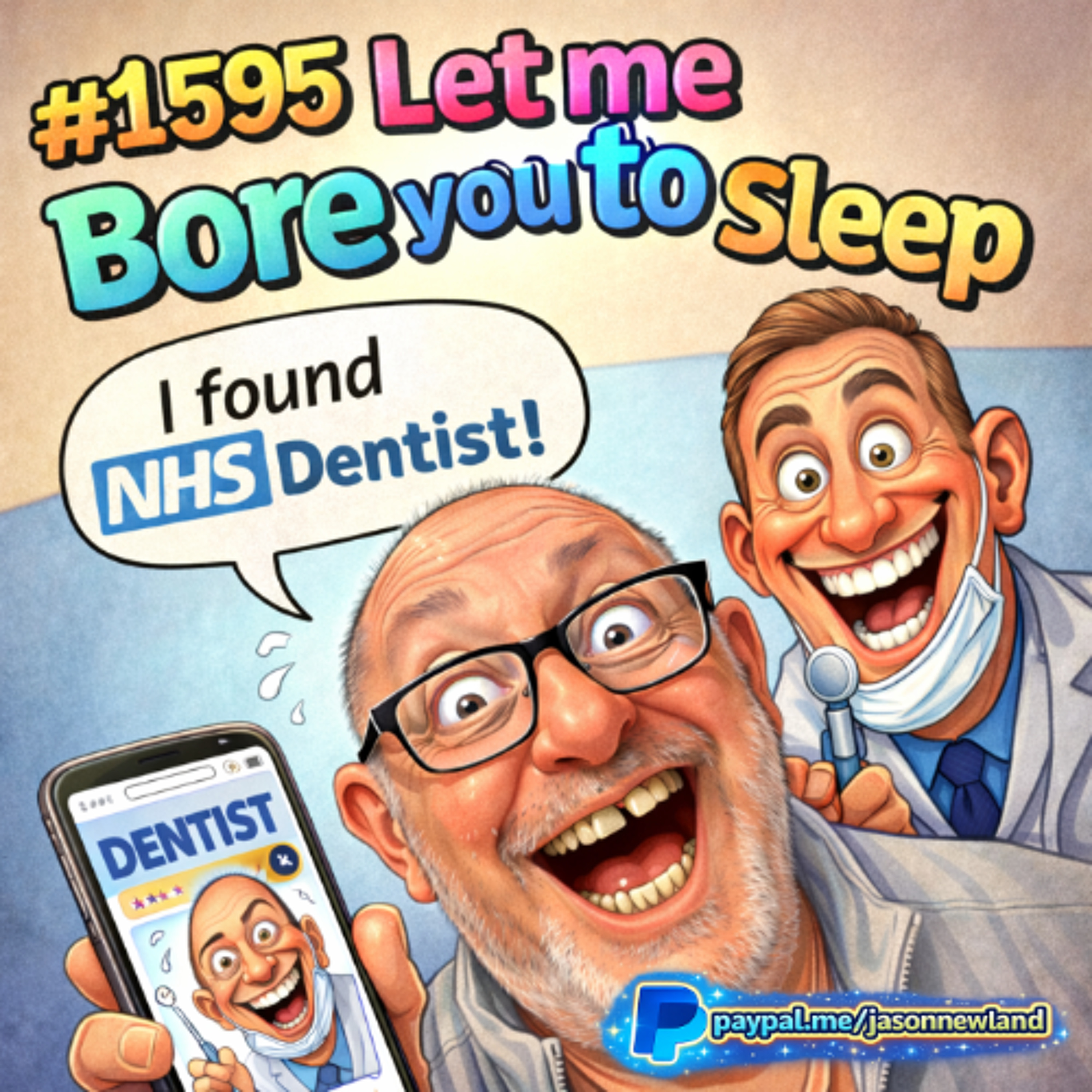 (Overnight  Voice Only) #1595 Let me bore you to sleep  Jason Newland  16th April 2026