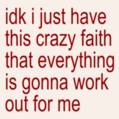 i dont wanna fall back into it