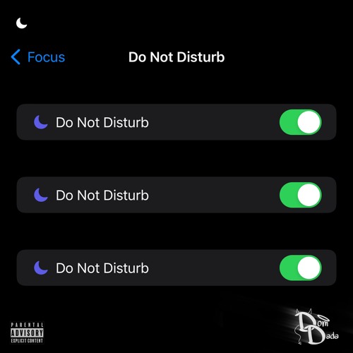 Do Not Disturb
