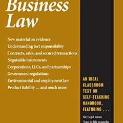 [PDF] ✔️ eBooks Business Law (Barron's Business Review) Full Books