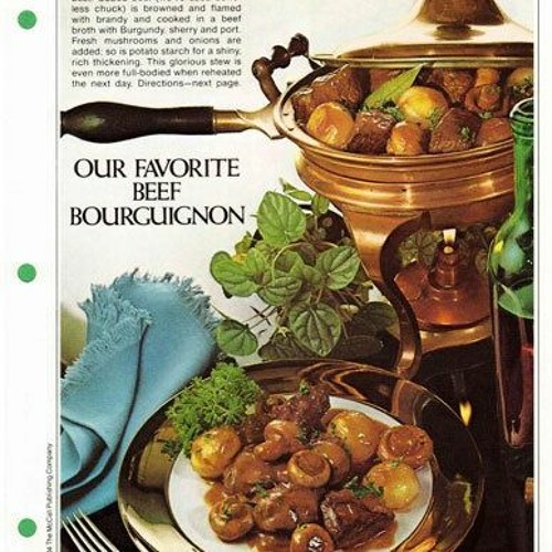 [Access] KINDLE PDF EBOOK EPUB McCall's Cooking School Recipe Card: Meat 14 - Beef Bourguignon (Repl